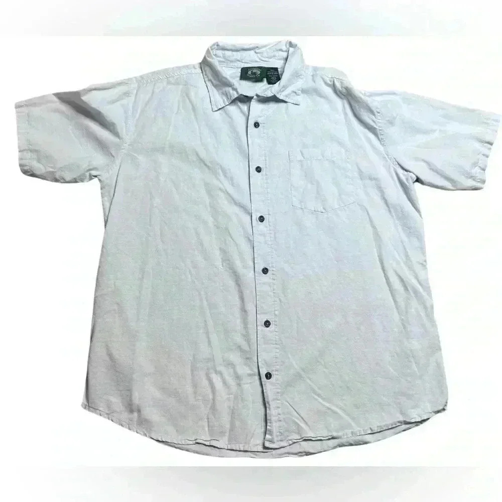 Stillwater Supply Company Short Sleeve Button Up Shirt Men’s XL